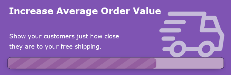 Free Shipping Label and progress bar for WooCommerce