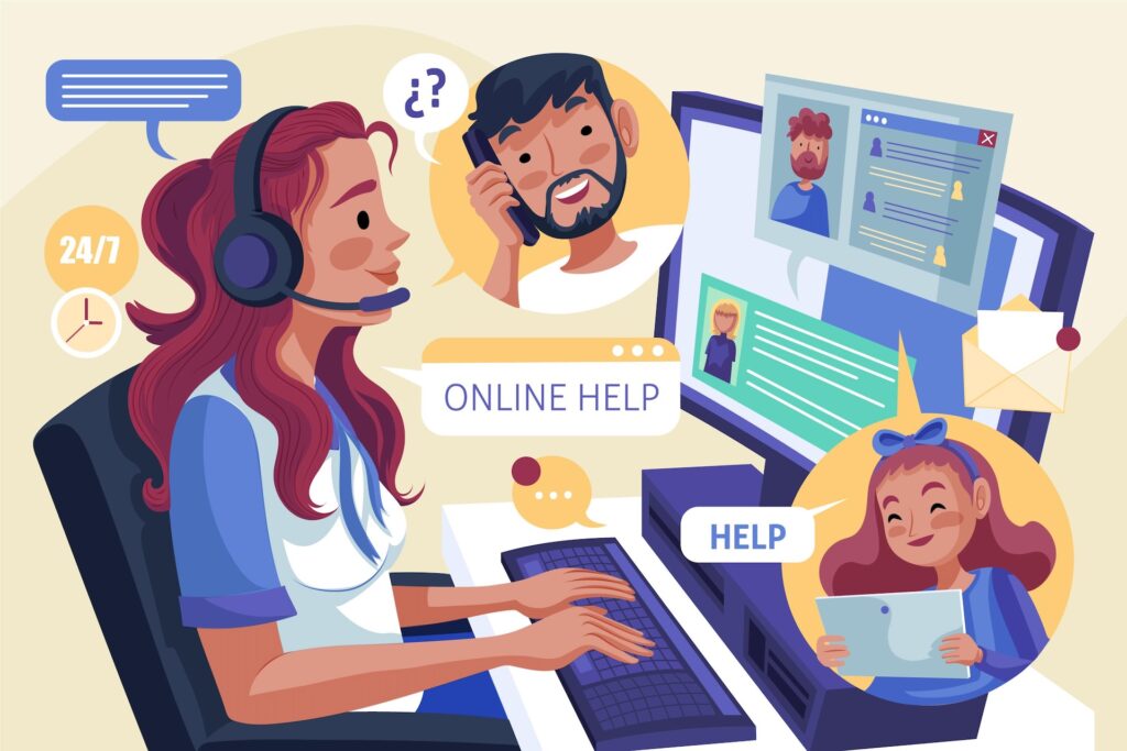 customer-support-concept-illustrated