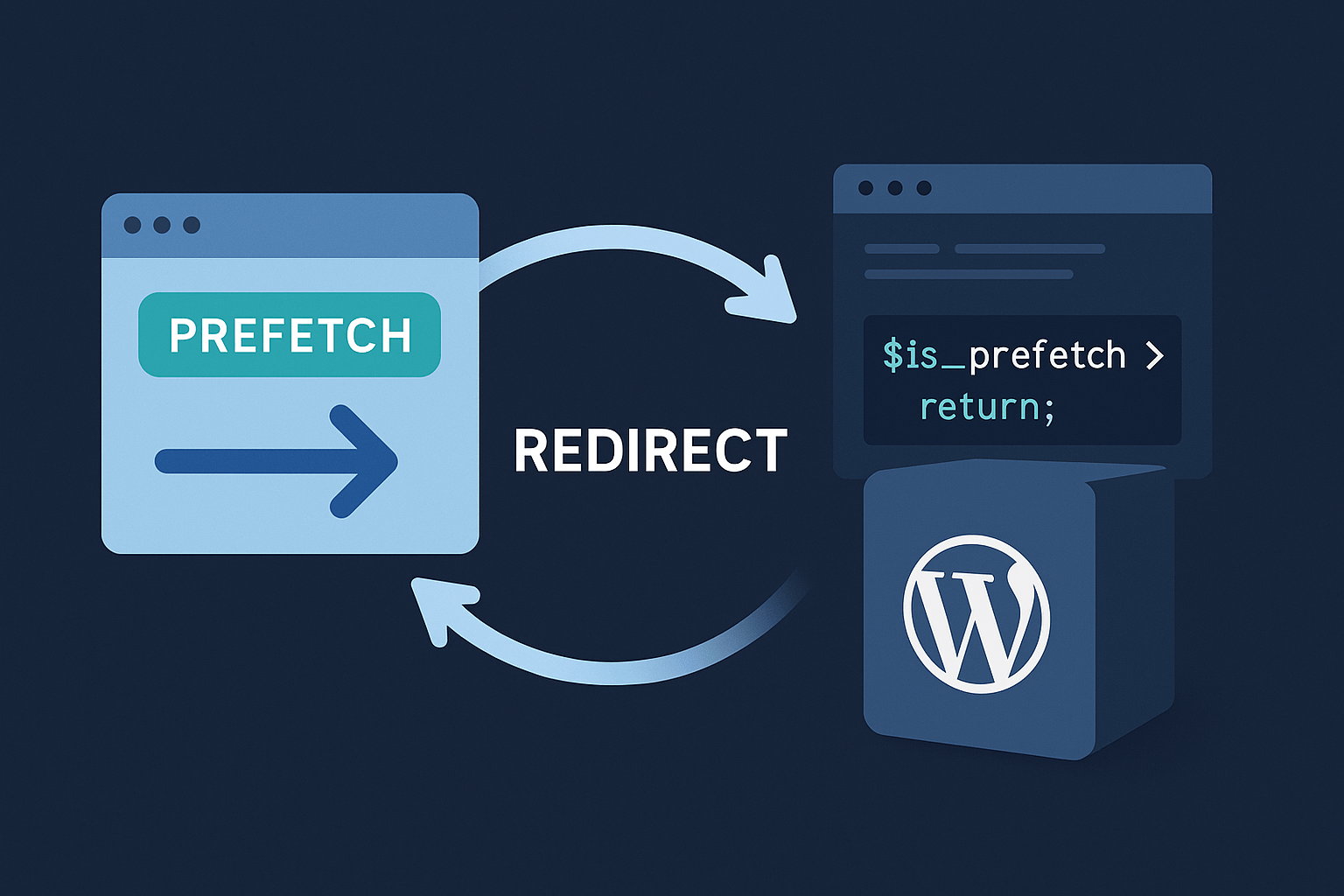 Browser prefetch request
