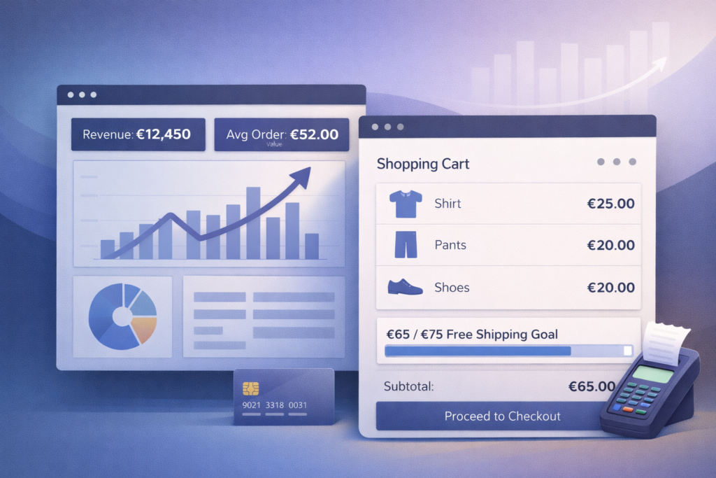 Average order value chart