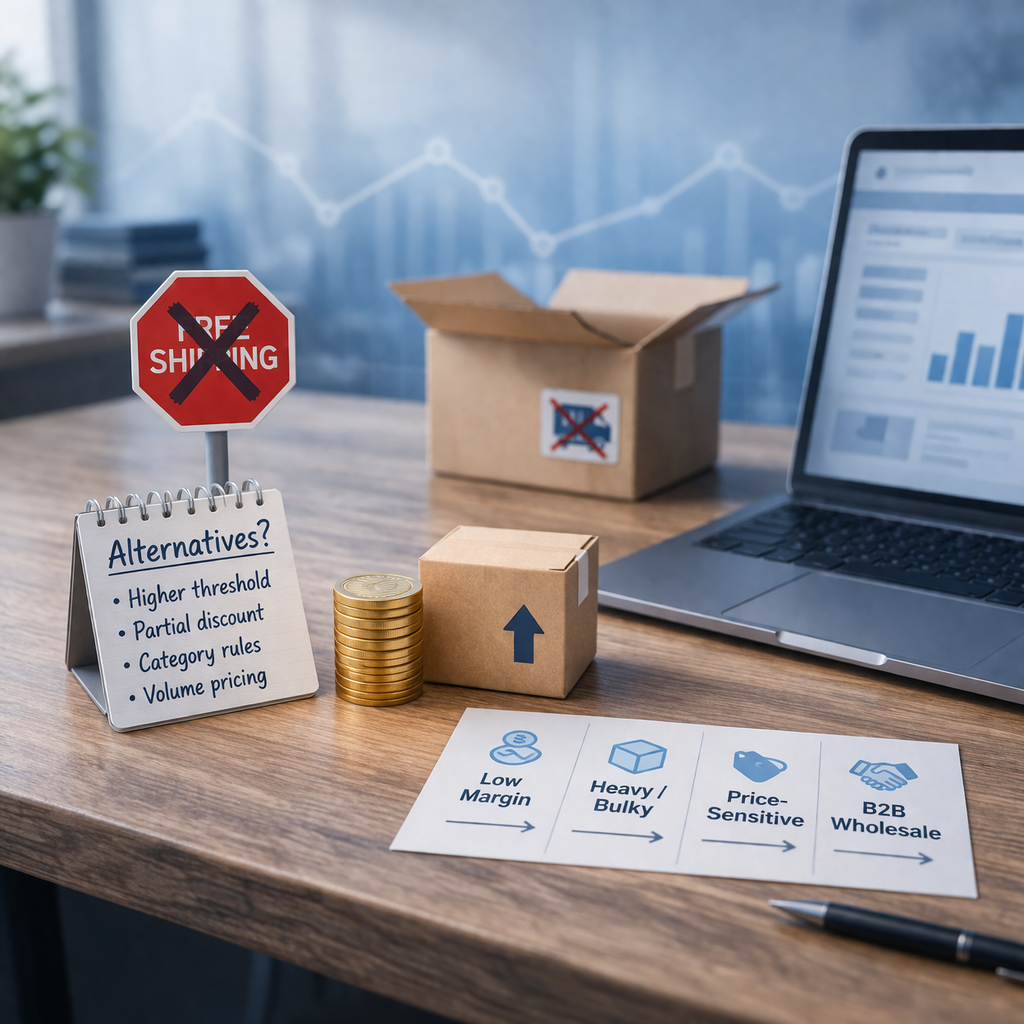 Free shipping alternatives