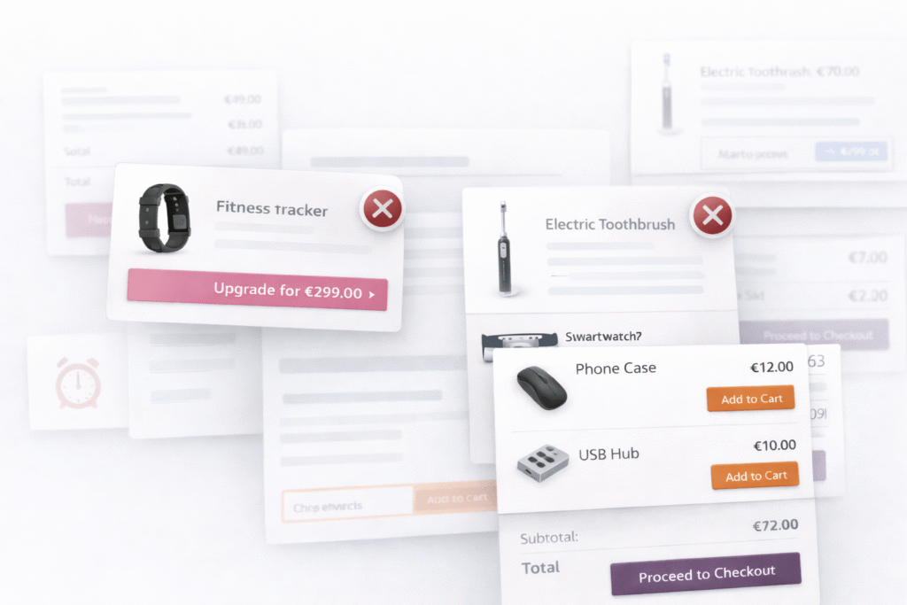 Upselling vs Cross-Selling: the common mistakes